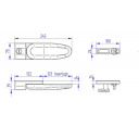 Zamek zabezpieczenie do drzwi Inside-Out Lock G2 - Thule