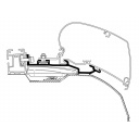 Adapter do bagażnika dachowego SmartClamp markizy 6200/6300 + uszczelka EPDM Ducato L3H2/L4H2 - Thule
