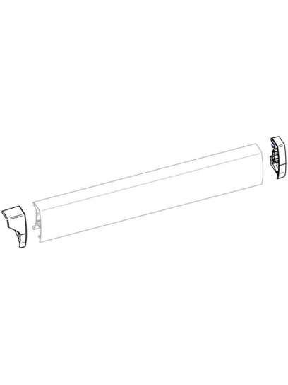 Zaślepka do markizy Omnistor 9200 lewa + prawa biała - Thule