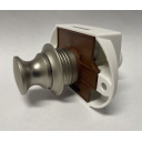 Zamek meblowy łazienkowy Push Lock biały