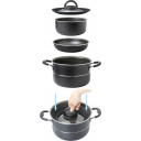 Garnki kempingowe Set Pirate NG 7+1 Ø20 cm - Brunner