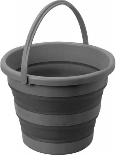 Wiaderko składane Drum Fold-Away 15 l Black - Brunner