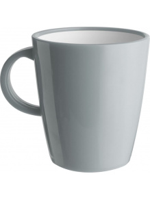 Kubek z melaminy Mug Curacao Grey 300 ml - Brunner