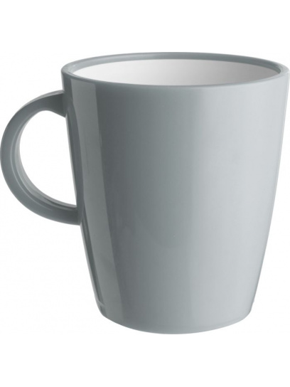 Kubek z melaminy Mug Curacao Grey 300 ml - Brunner