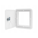 Drzwiczki serwisowe 151x166 mm białe - Carbest