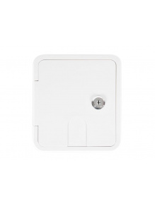 Drzwiczki serwisowe 151x166 mm białe - Carbest