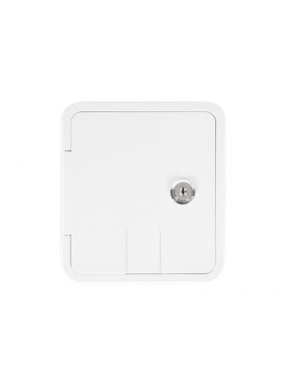 Drzwiczki serwisowe 151x166 mm białe - Carbest