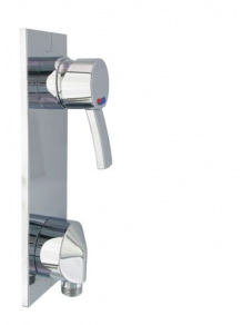 Bateria prysznicowa ścienna Compact ciepła/zimna - Comet