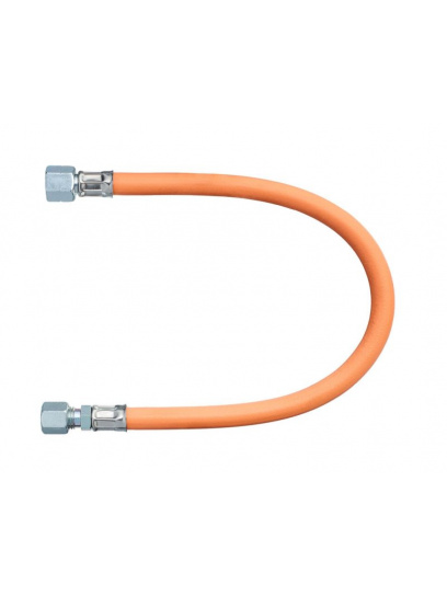 Wąż gazowy gumowy 1/4 LH-UEM x RVS 8 PS 10 bar 80 cm - Gok