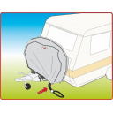 Pokrowiec na bagażnik rowerowy Bike Cover Caravan 2 Bikes - Fiamma