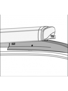 Uszczelka do markizy F40van z pokrywą Kit Rain Guard + Cover Mercedes V Class - Fiamma