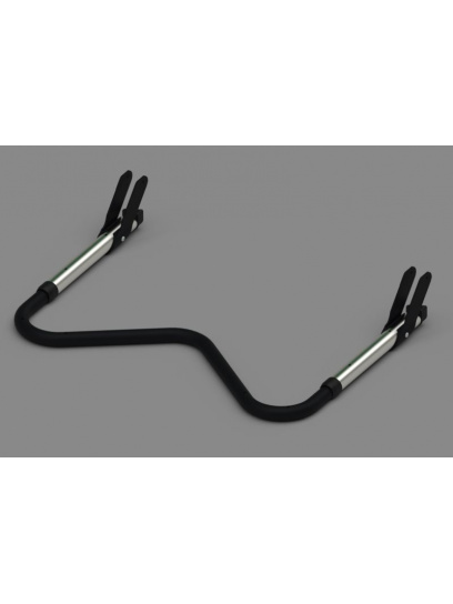 Wspornik dolny do bagażnika Carry-Bike VW T6 PRO Deep Black - Fiamma