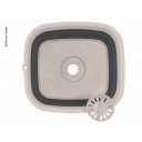 Umywalka składana z odpływem 33,5x30xh19 cm - Outwell