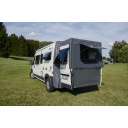 Przedłużenie sypialni rozbudowa łóżka XXL Sleep Fiat Ducato