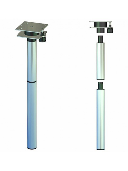 Noga stołu obrotowa h357/756 mm 3 części - Ilse