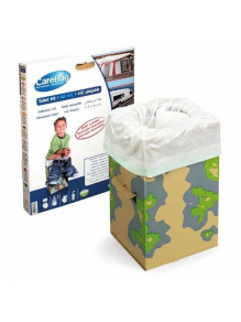 Toaleta turystyczna składana z tektury Camping Toilette Set - Carebag