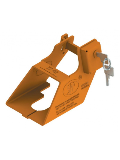 Zabezpieczenie zaczepu kulowego ZZ-02A pomarańczowe - Steelpress