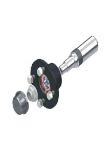 piasta 4x100 z czopem 101 mm i półosią - Steelpress