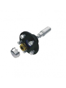 Piasta kuta 5 x 112 z czopem 101 mm i półosią - Steelpress