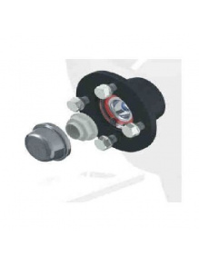 Piasta 4 x 100 z łożyskiem - Steelpress