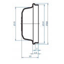 Osłona łożyska piasty Ø64 mm K-04 - Steelpress