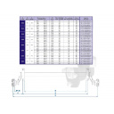 Oś niehamowana + piasta 5 x 112 + wahacz tłoczony - Steelpress