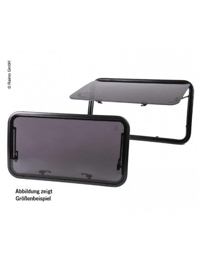 Okno uchylne z szybą akrylową RW Van 985x465 - Carbest