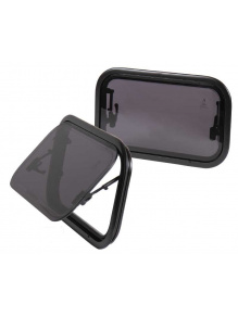 Okno uchylne z szybą akrylową RW Compact 700x400 mm - Carbest