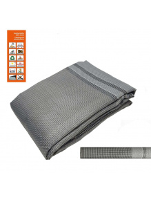 Wykładzina do przedsionka markizy mata podłoga Standard Color 400x250 cm Dark Grey - Arisol