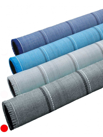 Wykładzina do przedsionka markizy mata podłoga Standard Rigato 500x300 cm Dark Grey - Arisol