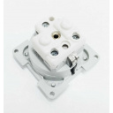 Gniazdo Schuko 250V/10-16A białe - Fawo