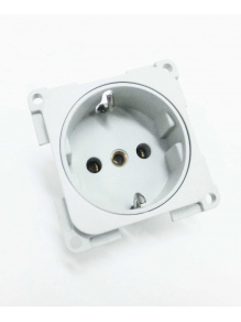 Gniazdo Schuko 250V/10-16A białe - Fawo