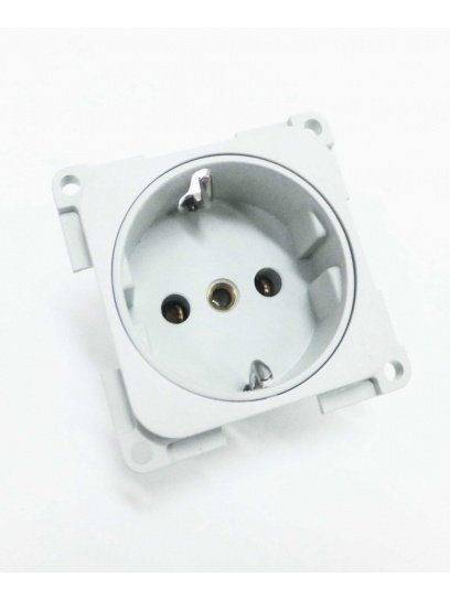 Gniazdo Schuko 250V/10-16A białe - Fawo