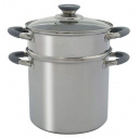 Garnek do gotowania z parowarem Cookware Set Corby - EuroTrail