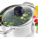 Pokrywka szklana do garnka, patelni, woka Glass Lid Ø 28cm - EuroTrail