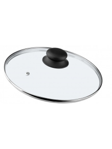 Pokrywka szklana do garnka, patelni, woka Glass Lid Ø 28cm - EuroTrail