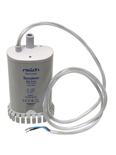 Pompka do wody podwójna Twin 12 V 19 l/min 1,4 bar - Reich
