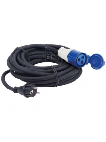 Przedłużacz adapter Schuko/CEE 230V 25 m 3x2,5 mm - Carbest