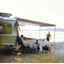 Markiza dachowa Omnistor 6300 White 12 V 3,75 m Mystic Grey - Thule