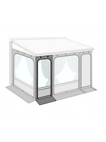 Panel przedni do zabudowy markizy Privacy Room 70 cm (F65/F80) - Fiamma