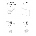 Zestaw montażowy do adaptera markizy F80s Kit LMC Adapter Caravan Roof - Fiamma