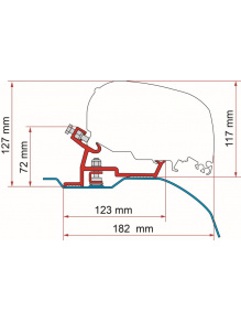 KIT DUCATO >06 R+LHD (H2-L2 & L3)DB - Fiamma