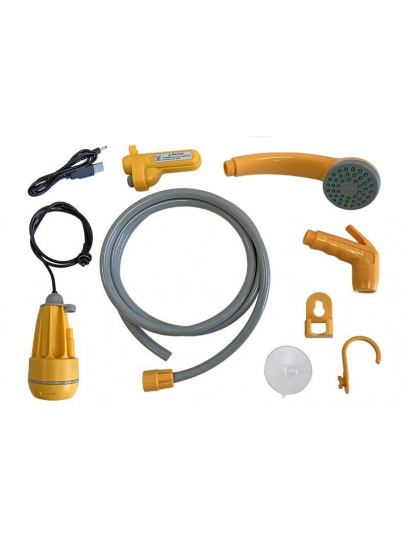 Prysznic turystyczny z akumulatorem 2200 mAh - Haba