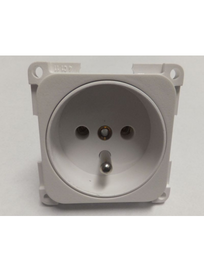 Gniazdo Schuko 250V/10-16A białe - Fawo