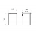 Lodówka kompresorowa do zabudowy CR130 12/24 V 130 l - Indel B