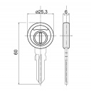 Klucz do demontażu cylinderka - Zadi