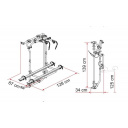 Bagażnik rowerowy Carry-Bike Ducato Frame H2/H3 2006 - Fiamma