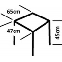 Podnóżek do krzesła Footrest Casoli 3D - EuroTrail
