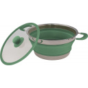 Garnek składany z pokrywką Pan&Lid M Sea Green - EuroTrail