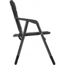 Krzesło kempingowe Aravel Vanchair black - Brunner